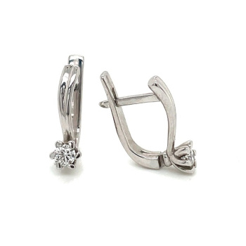 Серьги, артикул 2.25.1537, Платина 950&deg;