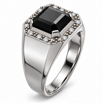 Кольцо из палладия 500 пробы, арт. 84672ONX.26